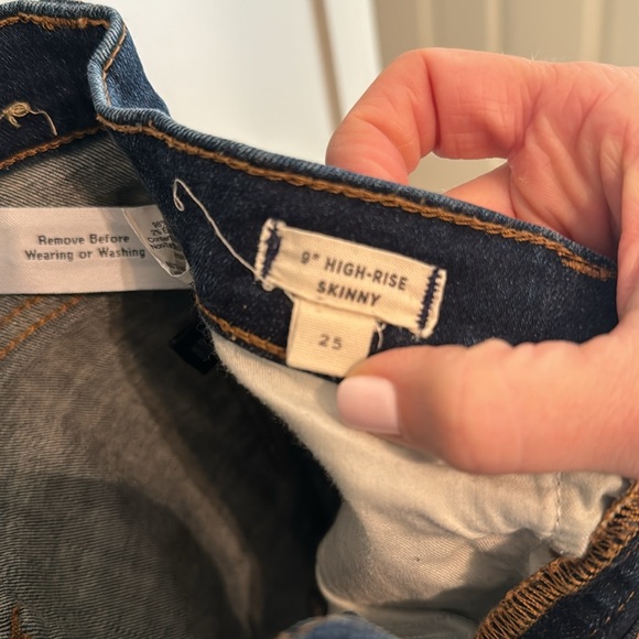 Madewell 9 inch high rise skinny jeans - Picture 4 of 4